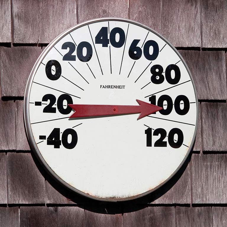 an image of a hot thermometer 